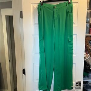 Green Junior Cargo Pants